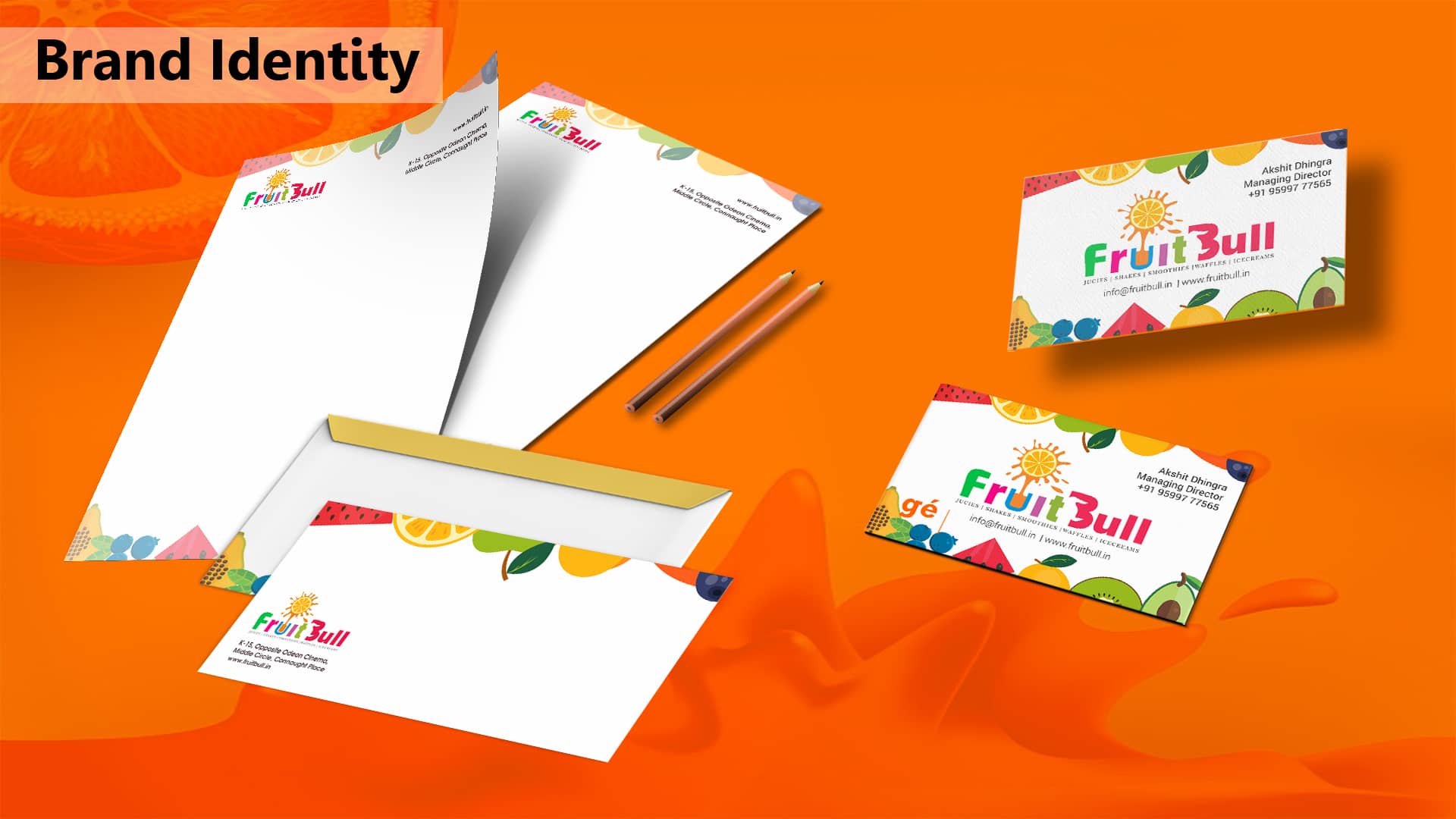 Brand Identity Fruit Bull