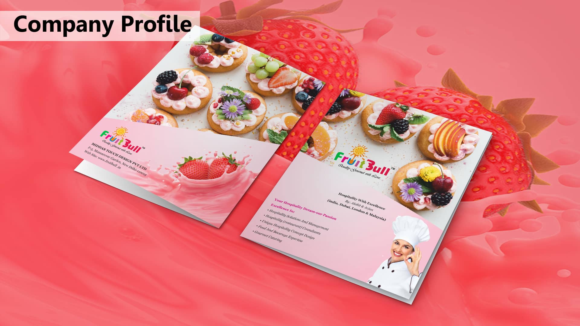 Brand Identity Fruit Bull