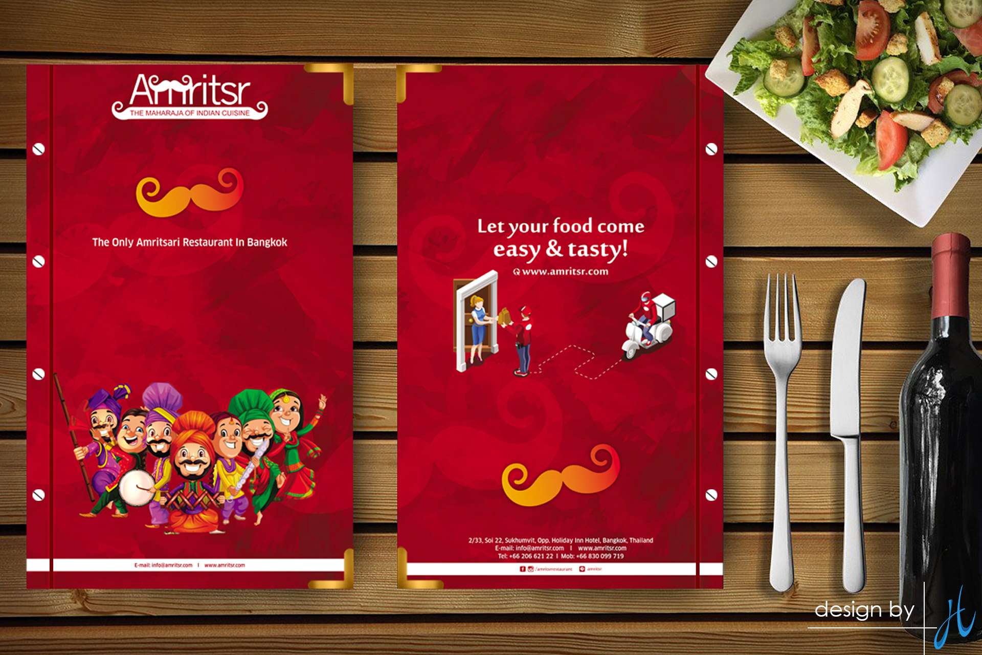 Menu Card Designing