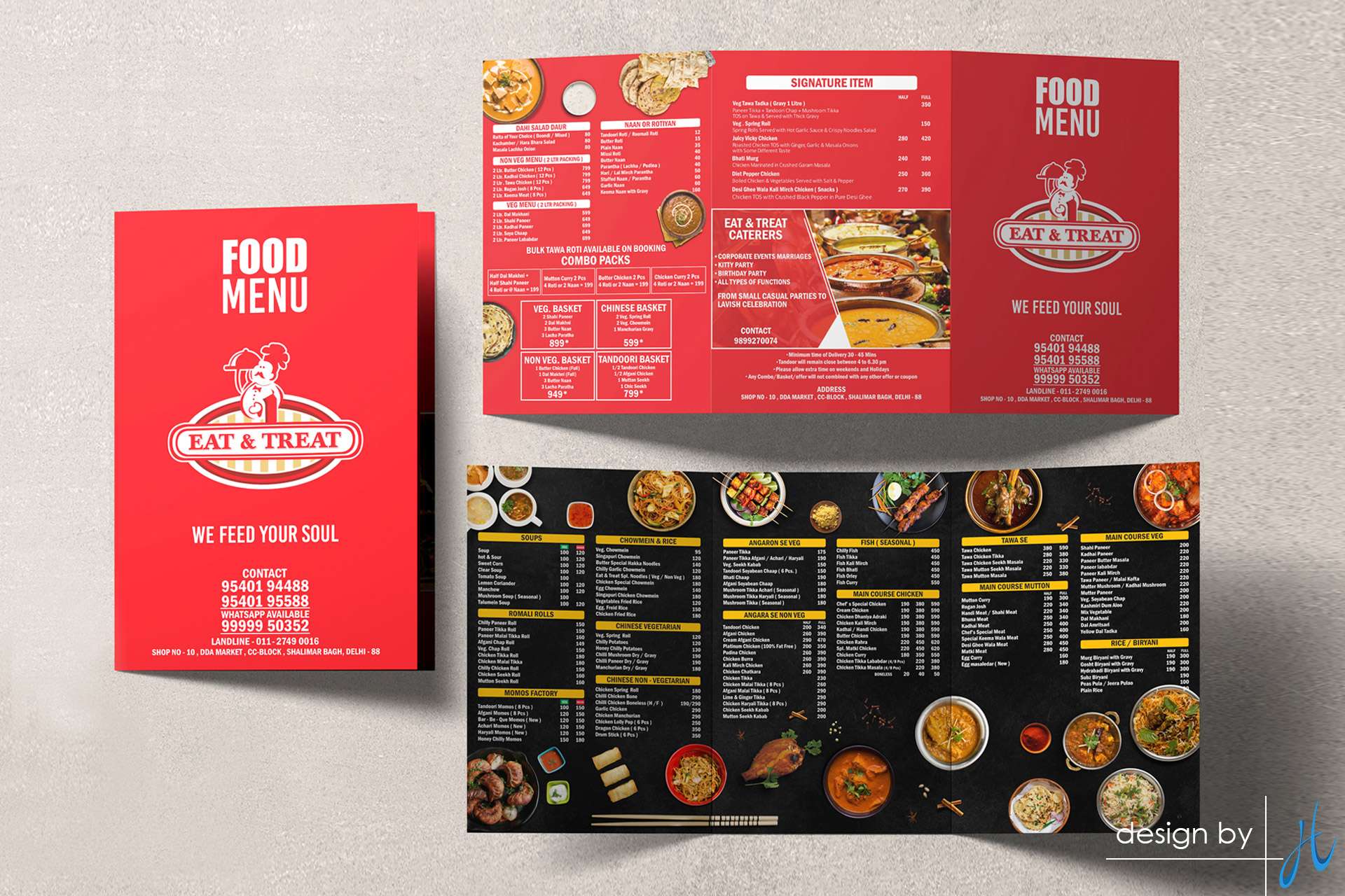 Eat and Treat Menu